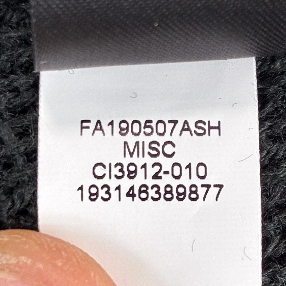 Jordan Ribbed Cuffed Beanie Mens OSFM Black Jumpman Metal Ingot Streetwear
